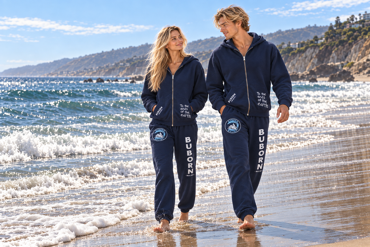 BUBORN Rider Zip-up Hoodie